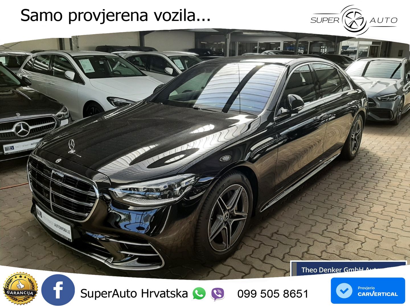 Mercedes S 350d (313 KS) EQ Boost 4MATIC 9G-TRONIC AMG ZRAČNI+ACC+GR SJED+KAM+PANO