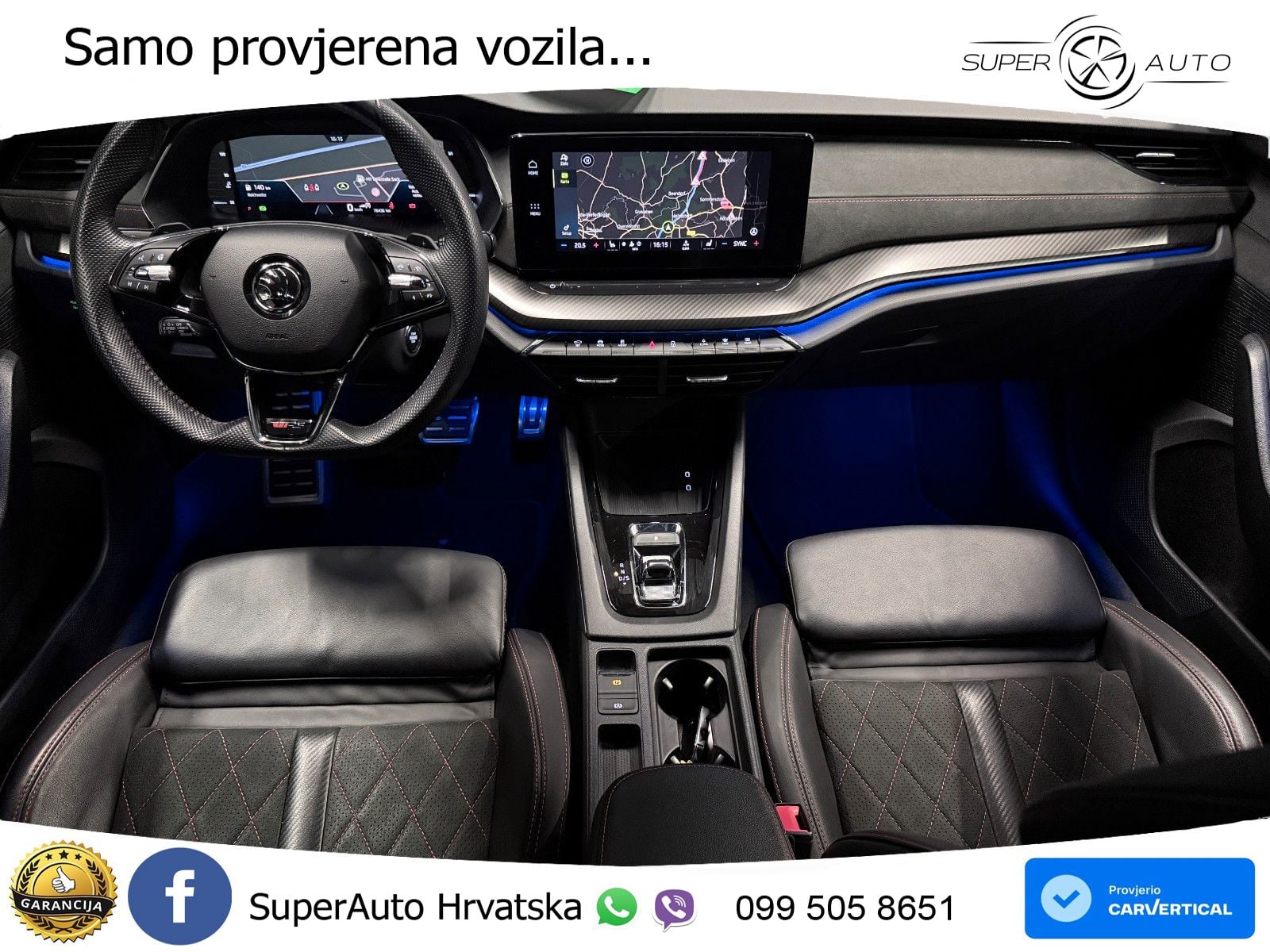 Škoda Octavia Combi RS 2.0 TDI (200 KS) DSG LED+GR SJED+ACC