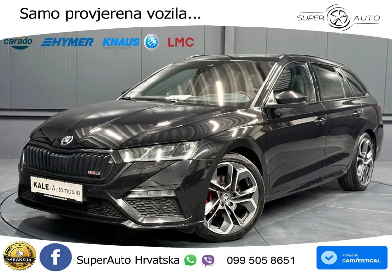 Škoda Octavia Combi RS 2.0 TDI (200 KS) DSG LED+GR SJED+ACC