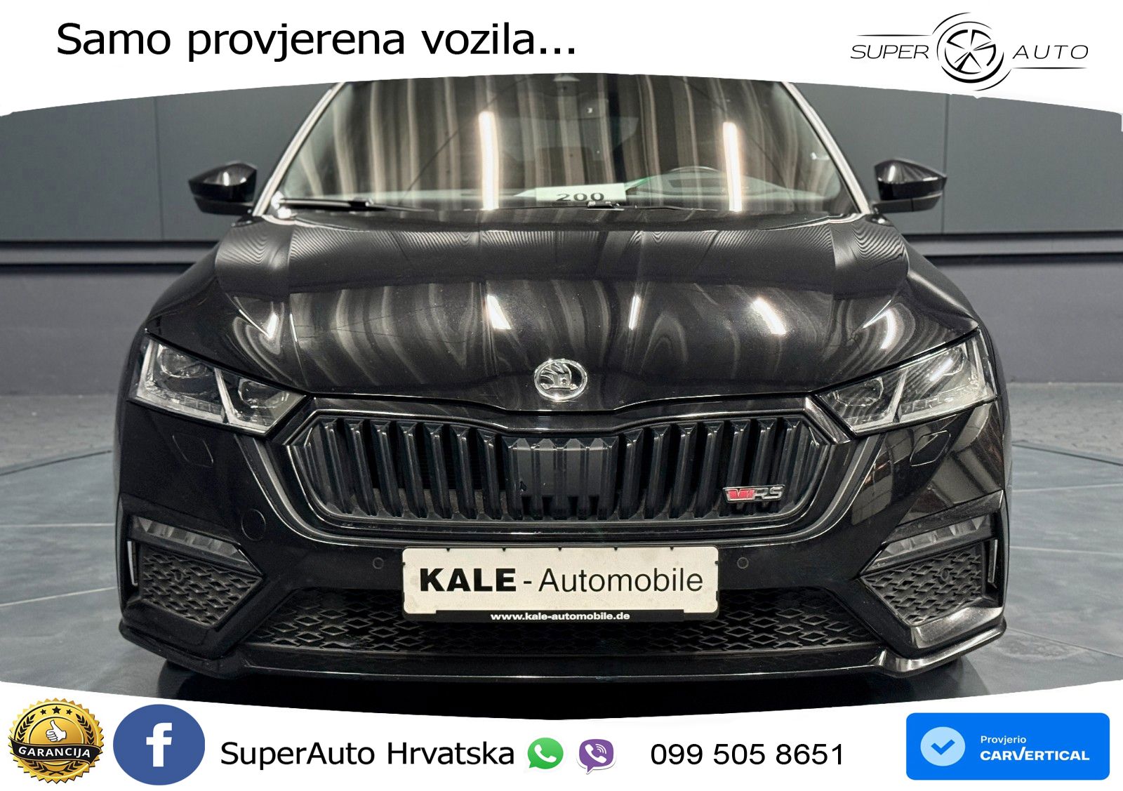 Škoda Octavia Combi RS 2.0 TDI (200 KS) DSG LED+GR SJED+ACC