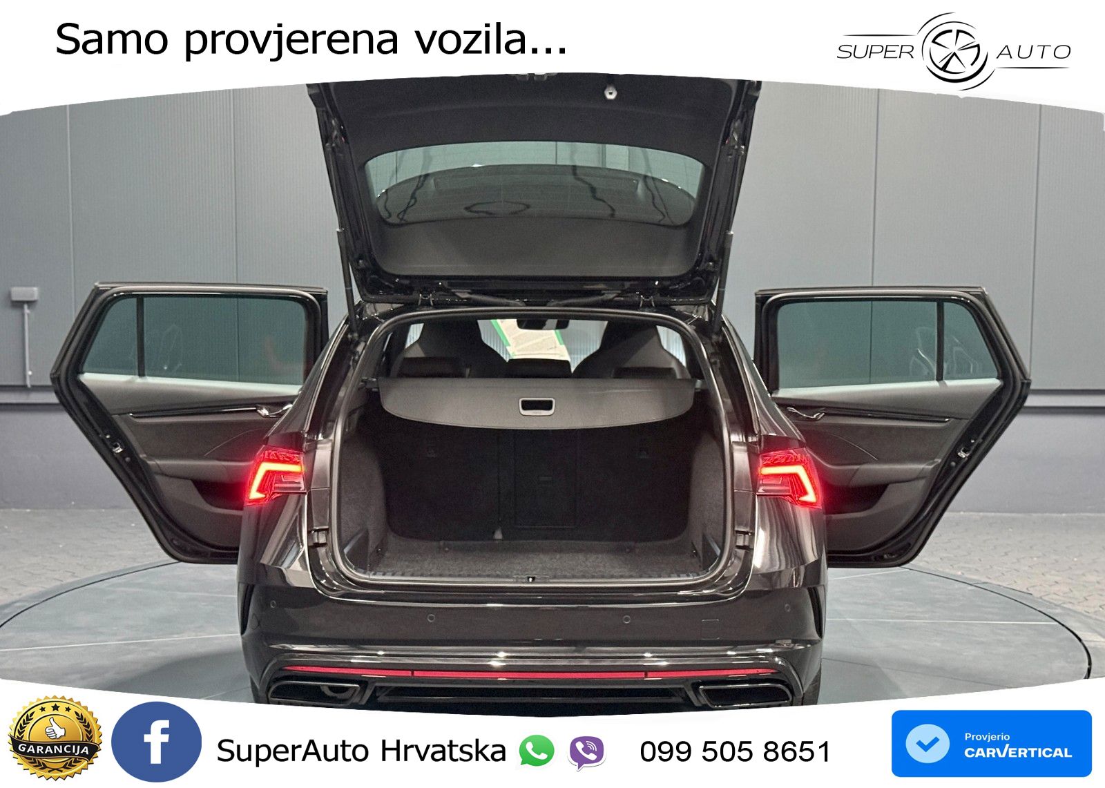 Škoda Octavia Combi RS 2.0 TDI (200 KS) DSG LED+GR SJED+ACC