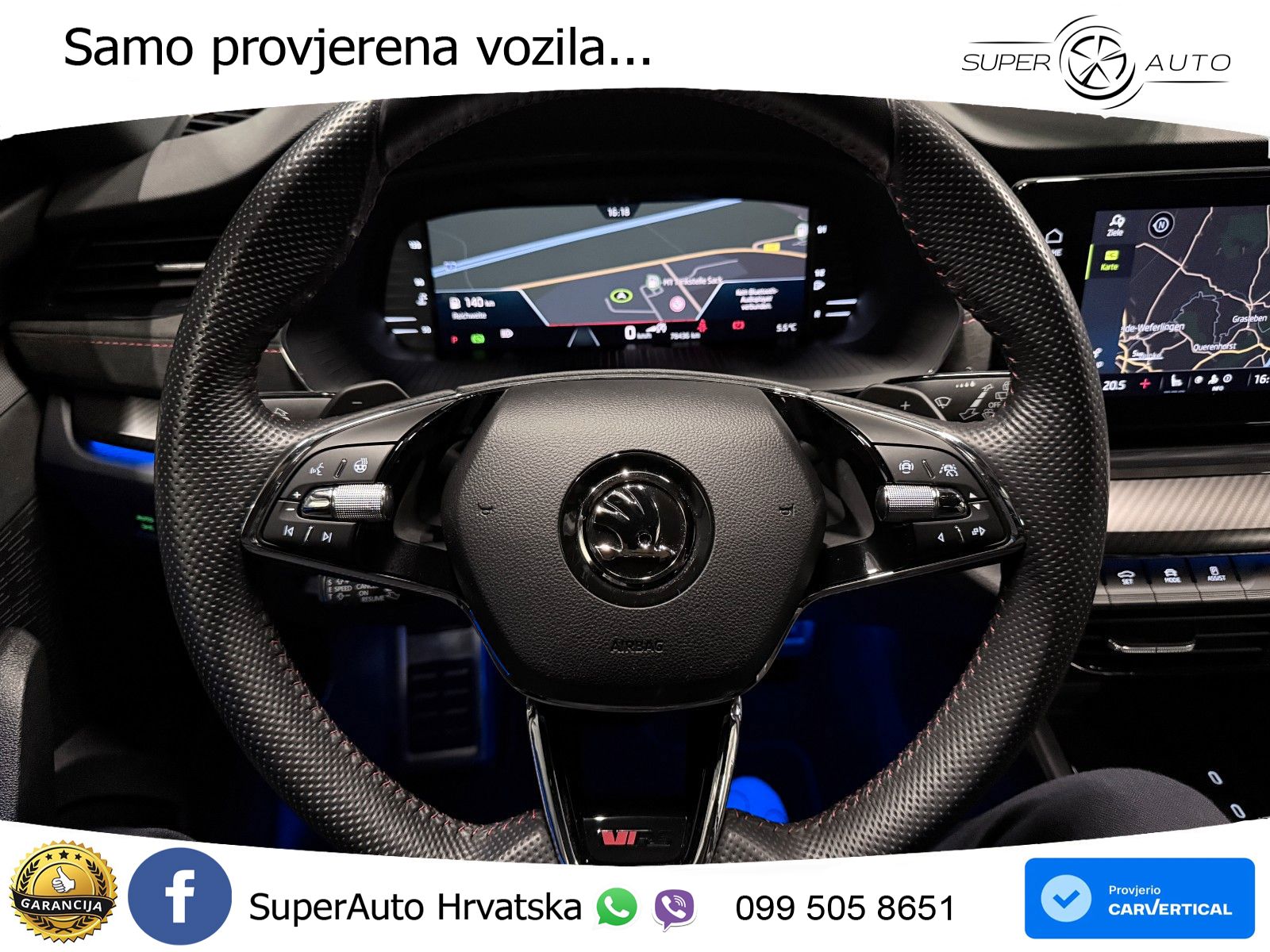 Škoda Octavia Combi RS 2.0 TDI (200 KS) DSG LED+GR SJED+ACC