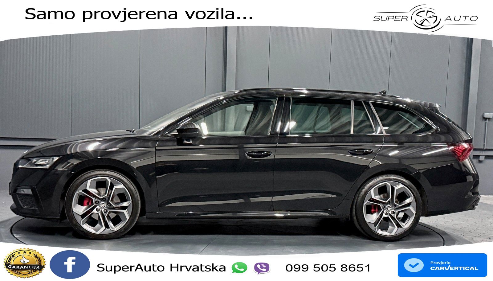 Škoda Octavia Combi RS 2.0 TDI (200 KS) DSG LED+GR SJED+ACC