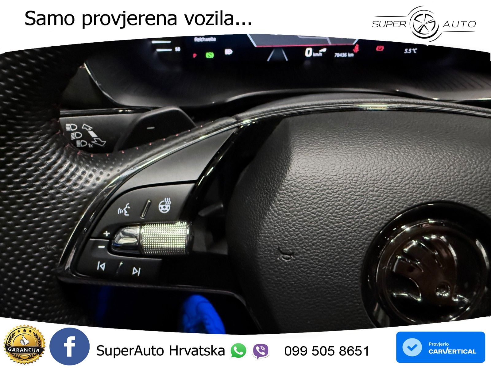 Škoda Octavia Combi RS 2.0 TDI (200 KS) DSG LED+GR SJED+ACC