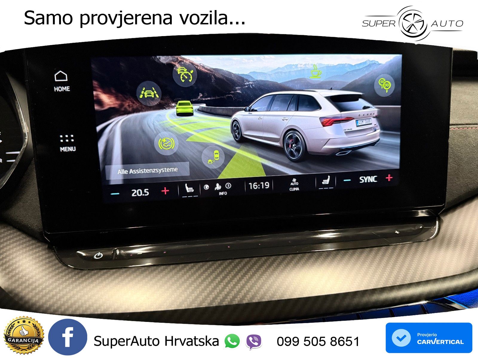 Škoda Octavia Combi RS 2.0 TDI (200 KS) DSG LED+GR SJED+ACC