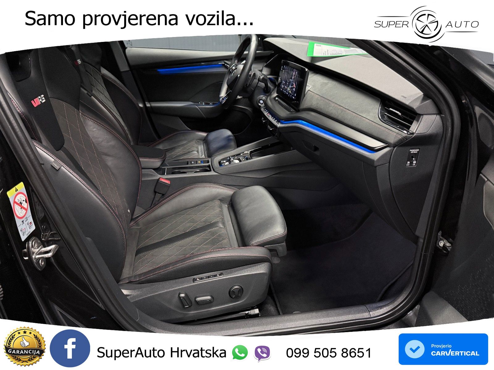 Škoda Octavia Combi RS 2.0 TDI (200 KS) DSG LED+GR SJED+ACC