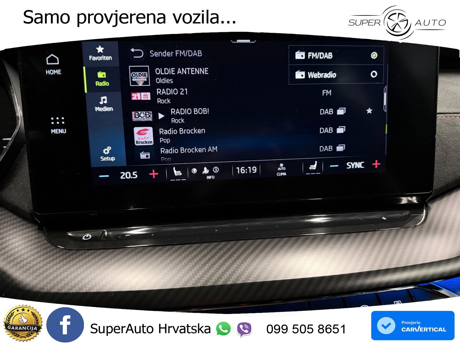 Škoda Octavia Combi RS 2.0 TDI (200 KS) DSG LED+GR SJED+ACC
