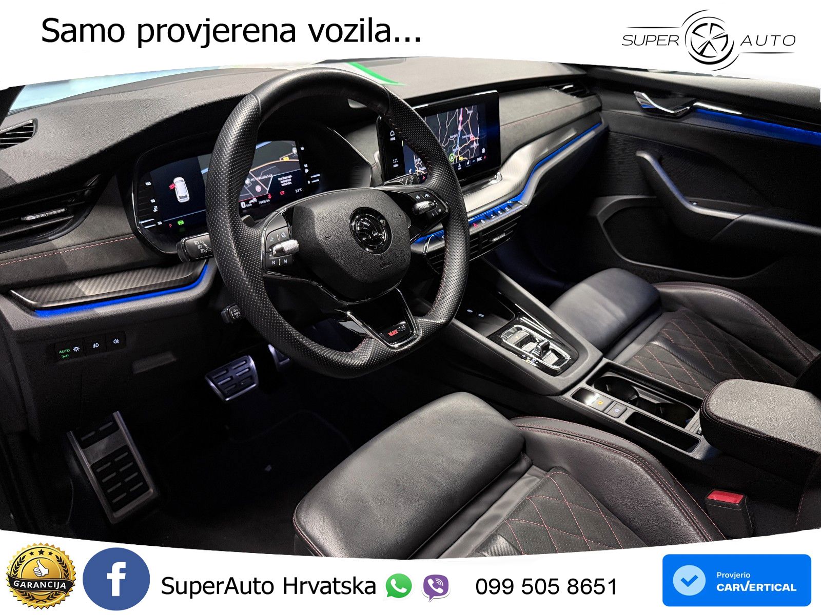 Škoda Octavia Combi RS 2.0 TDI (200 KS) DSG LED+GR SJED+ACC