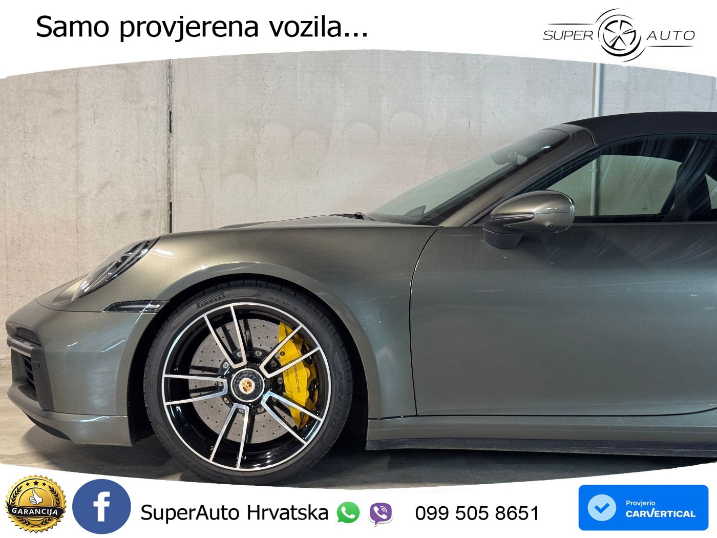 Porsche 911 Turbo S Cabriolet 3.8 (650 KS) PDK LED+GR SJED+ACC