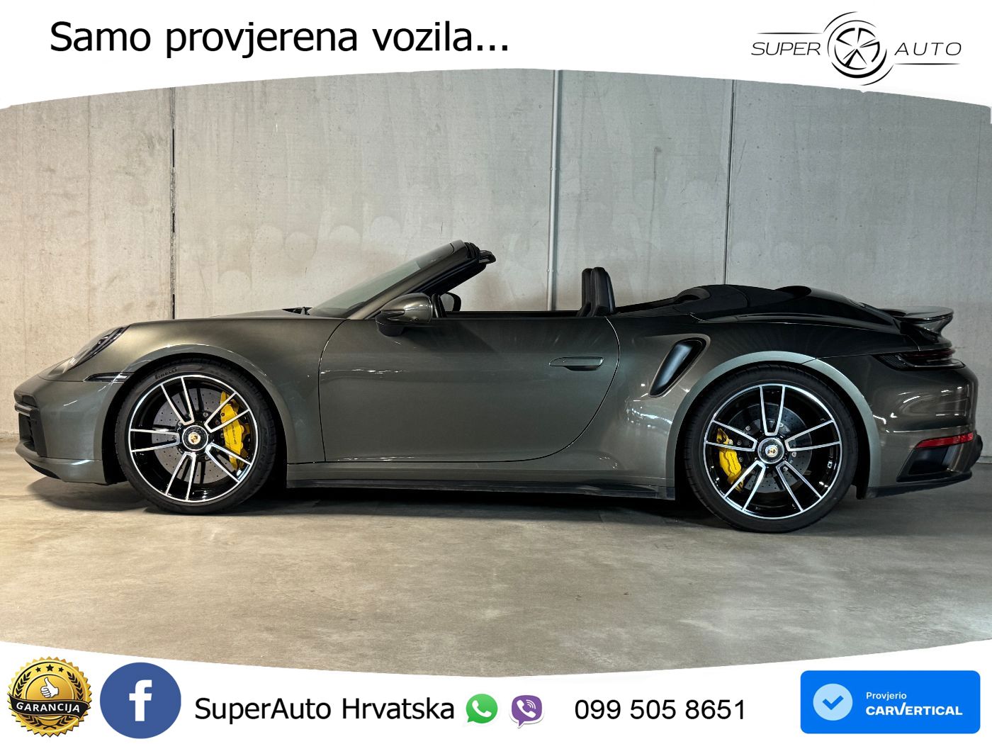 Porsche 911 Turbo S Cabriolet 3.8 (650 KS) PDK LED+GR SJED+ACC