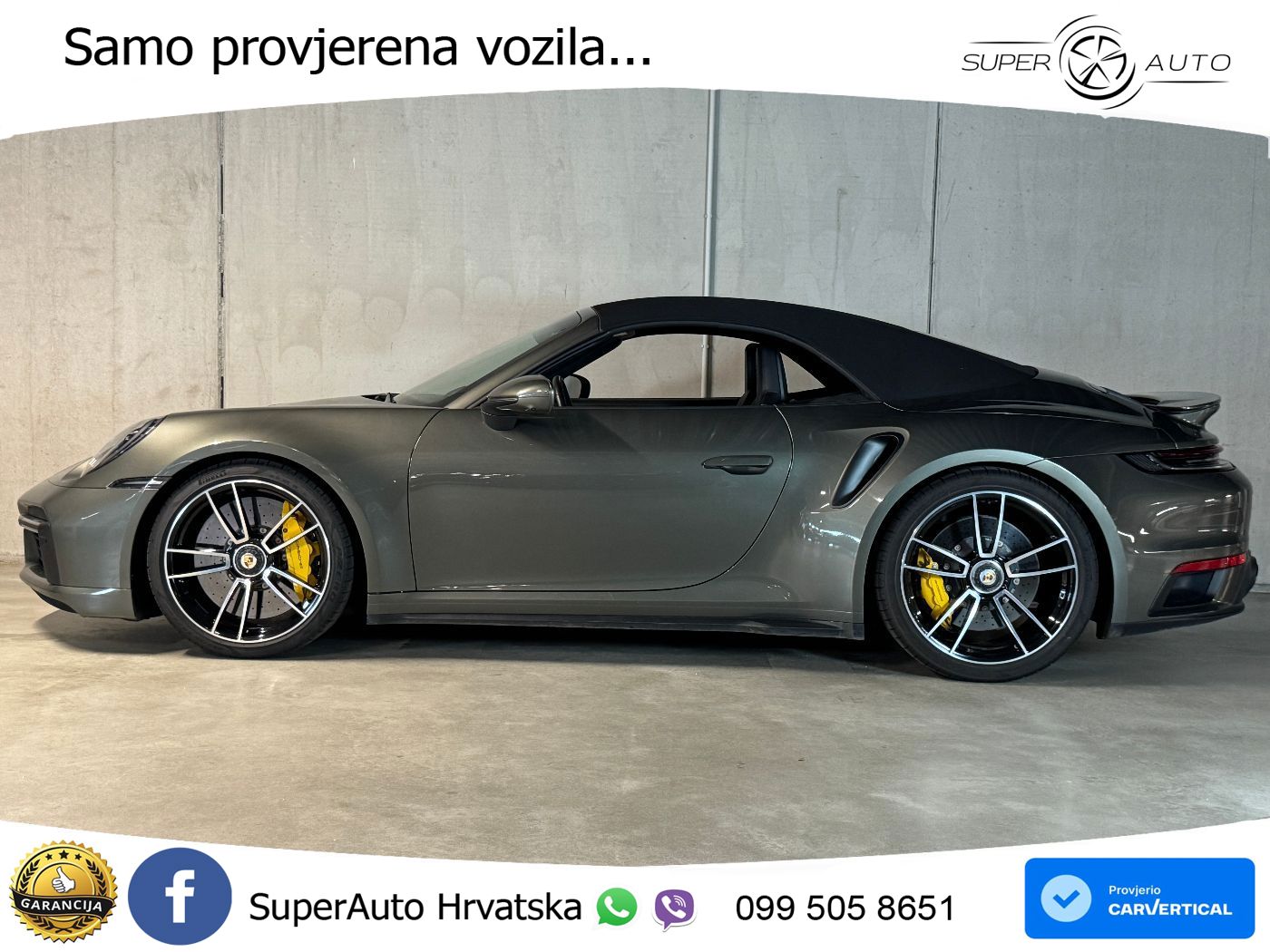 Porsche 911 Turbo S Cabriolet 3.8 (650 KS) PDK LED+GR SJED+ACC