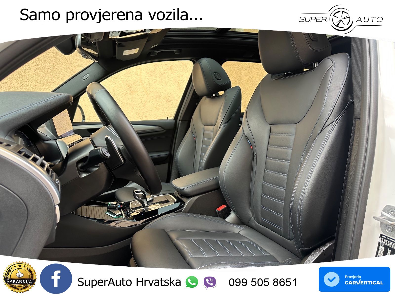 BMW X3 30e xDrive Steptronic M Sport ZRAČNI+ACC+GR SJED+KAM+PANO