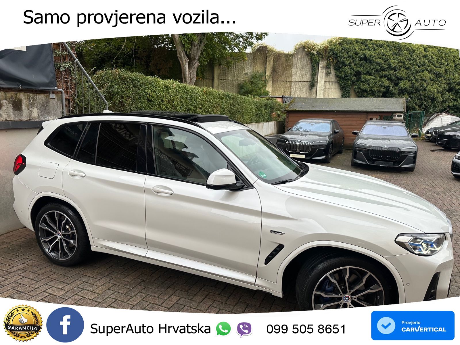 BMW X3 30e xDrive Steptronic M Sport ZRAČNI+ACC+GR SJED+KAM+PANO