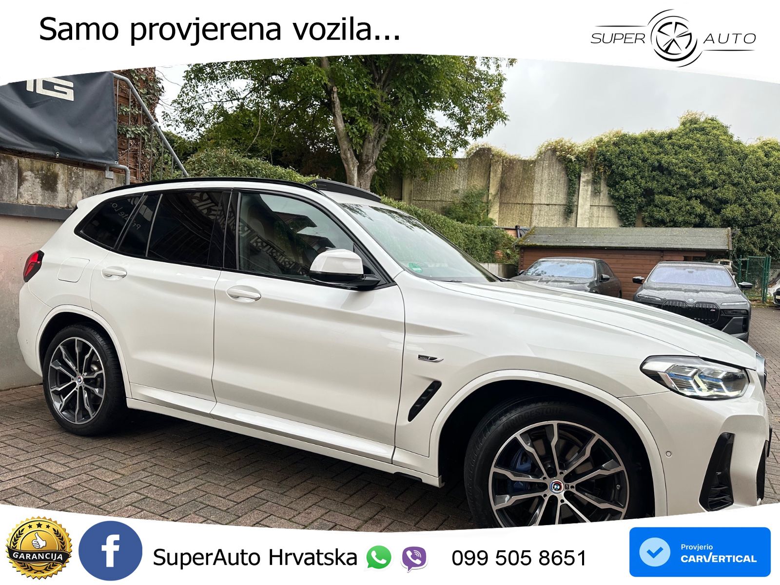 BMW X3 30e xDrive Steptronic M Sport ZRAČNI+ACC+GR SJED+KAM+PANO