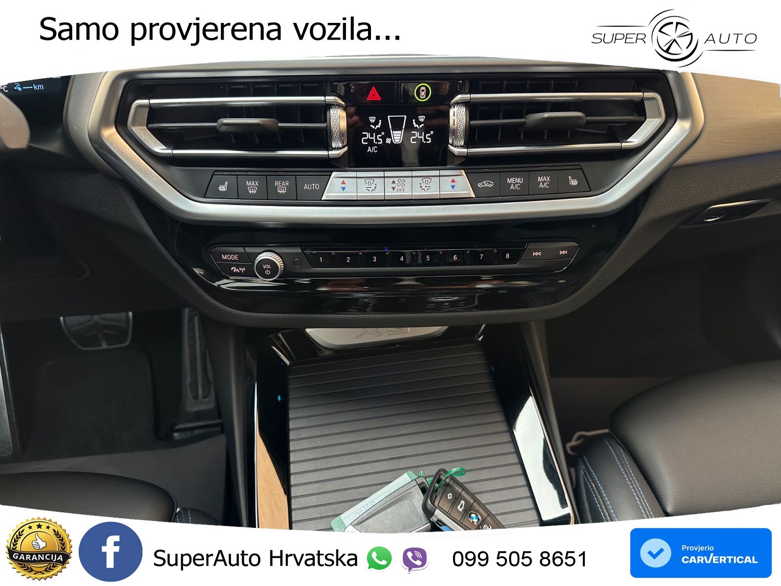 BMW X3 30e xDrive Steptronic M Sport ZRAČNI+ACC+GR SJED+KAM+PANO