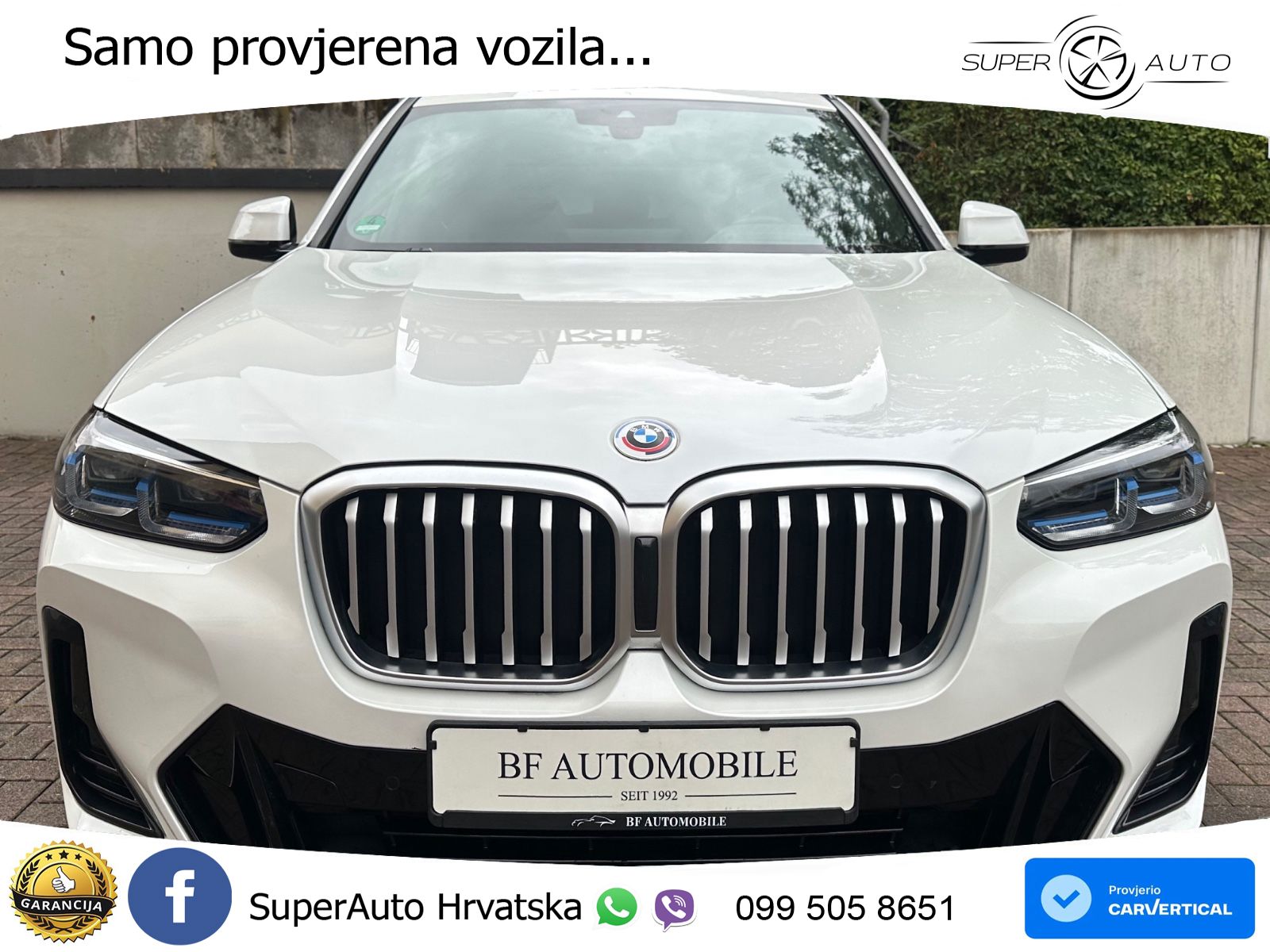 BMW X3 30e xDrive Steptronic M Sport ZRAČNI+ACC+GR SJED+KAM+PANO