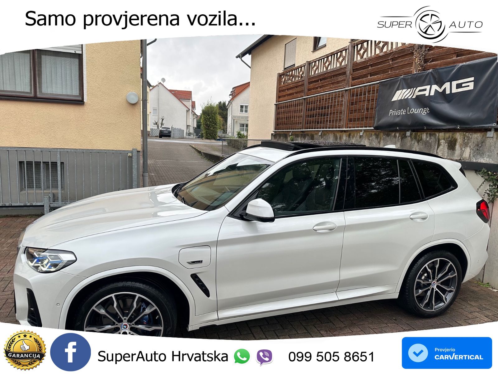 BMW X3 30e xDrive Steptronic M Sport ZRAČNI+ACC+GR SJED+KAM+PANO