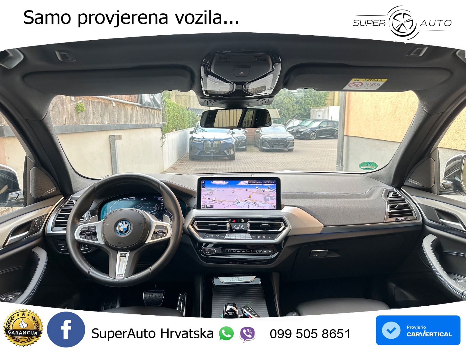 BMW X3 30e xDrive Steptronic M Sport ZRAČNI+ACC+GR SJED+KAM+PANO