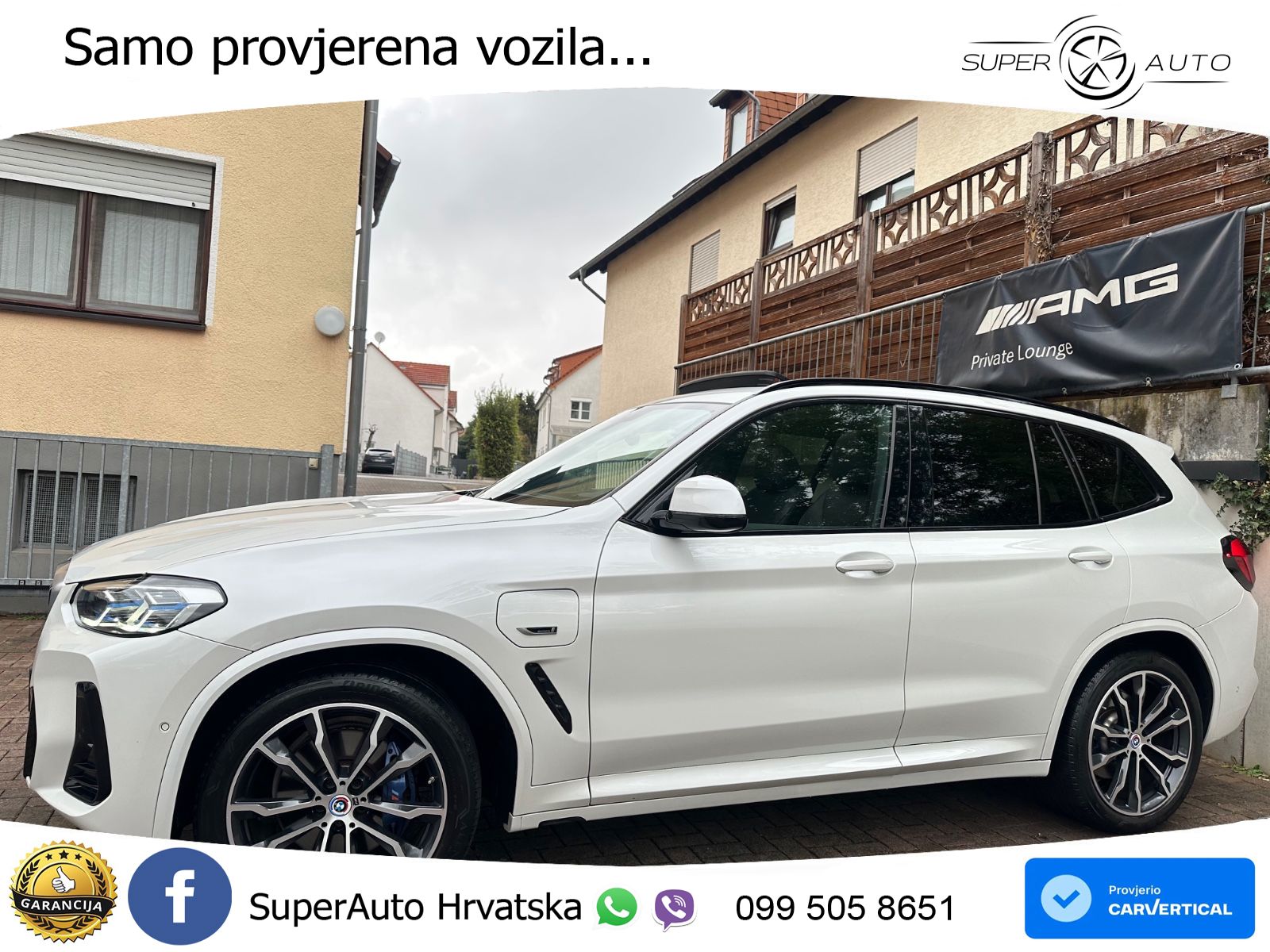 BMW X3 30e xDrive Steptronic M Sport ZRAČNI+ACC+GR SJED+KAM+PANO