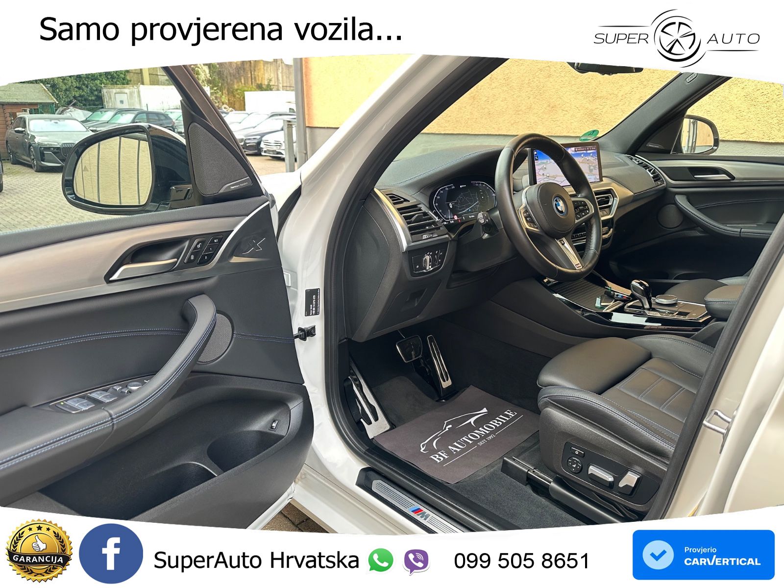 BMW X3 30e xDrive Steptronic M Sport ZRAČNI+ACC+GR SJED+KAM+PANO