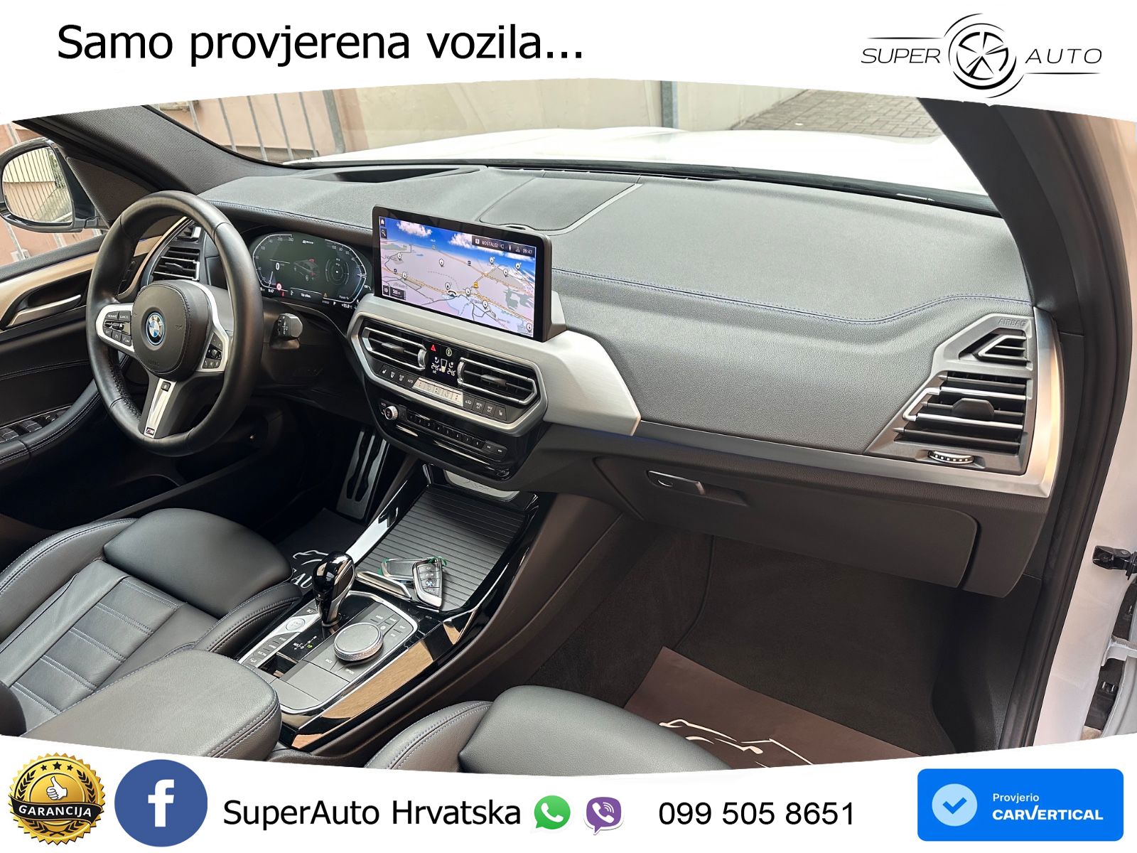 BMW X3 30e xDrive Steptronic M Sport ZRAČNI+ACC+GR SJED+KAM+PANO