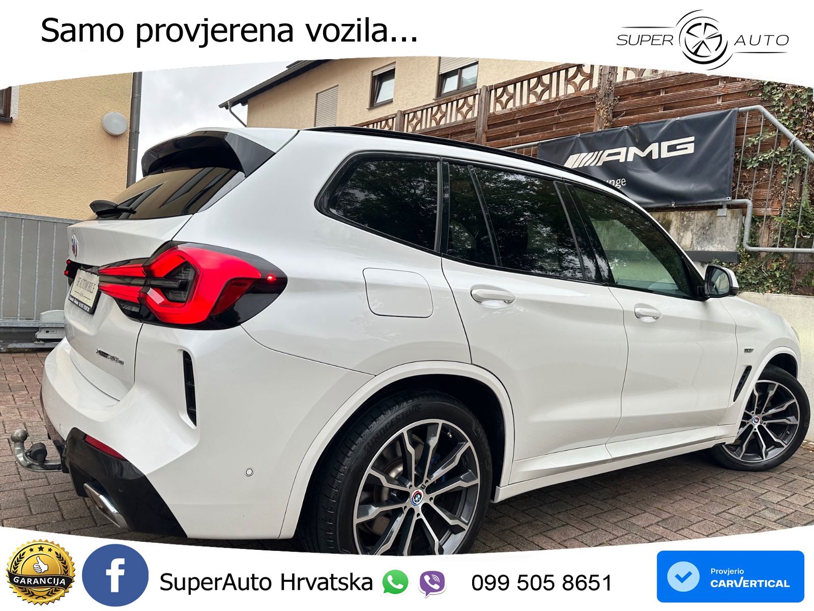 BMW X3 30e xDrive Steptronic M Sport ZRAČNI+ACC+GR SJED+KAM+PANO