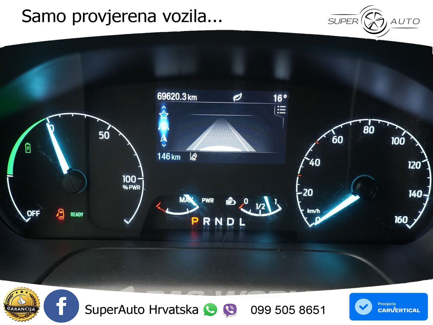 Ford e-Transit 184pk Elektrisch 68kWh 317KM WLTP L3H3 184 KS