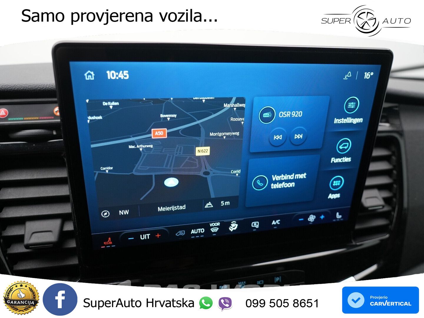 Ford e-Transit 184pk Elektrisch 68kWh 317KM WLTP L3H3 184 KS