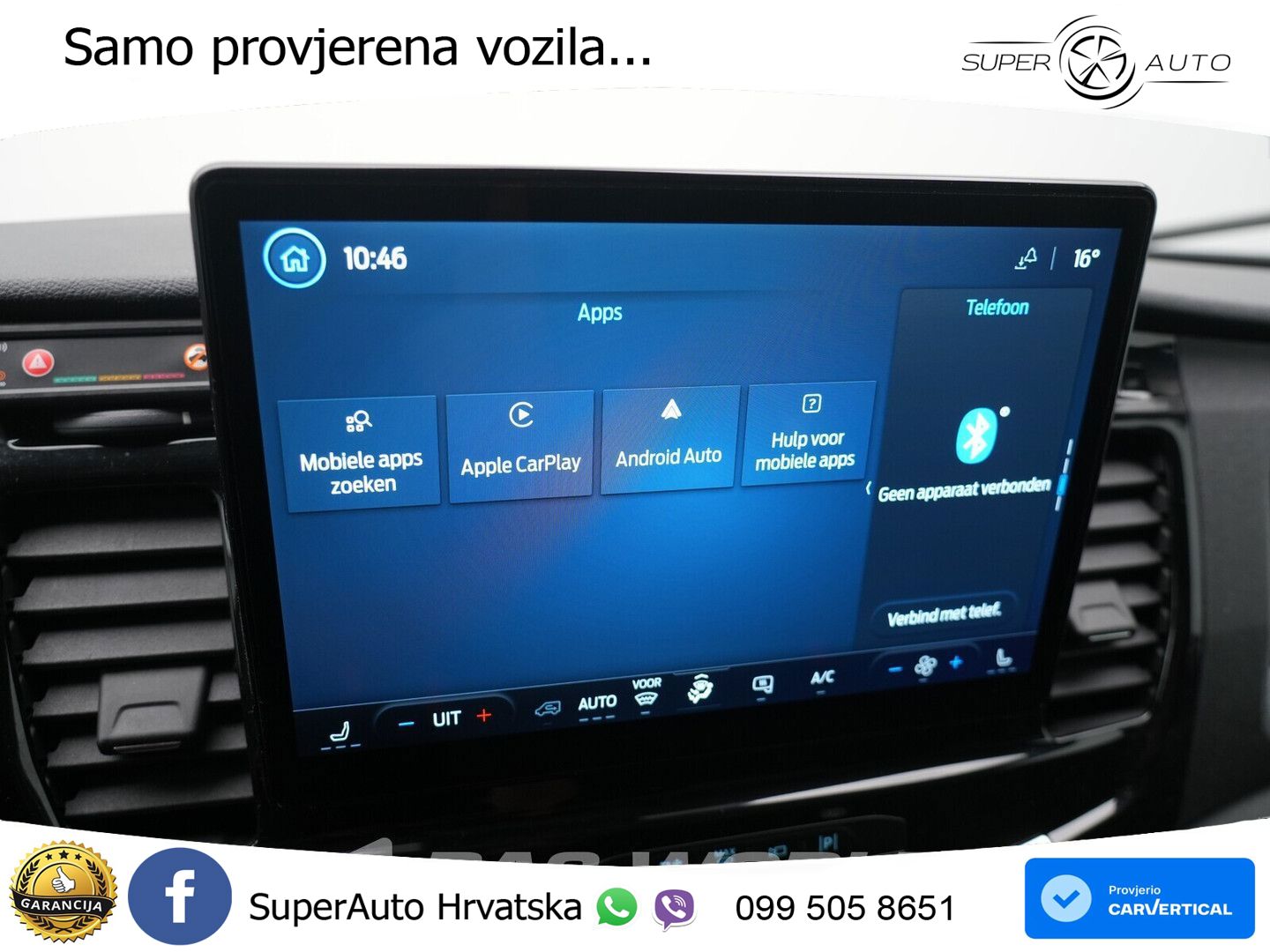 Ford e-Transit 184pk Elektrisch 68kWh 317KM WLTP L3H3 184 KS