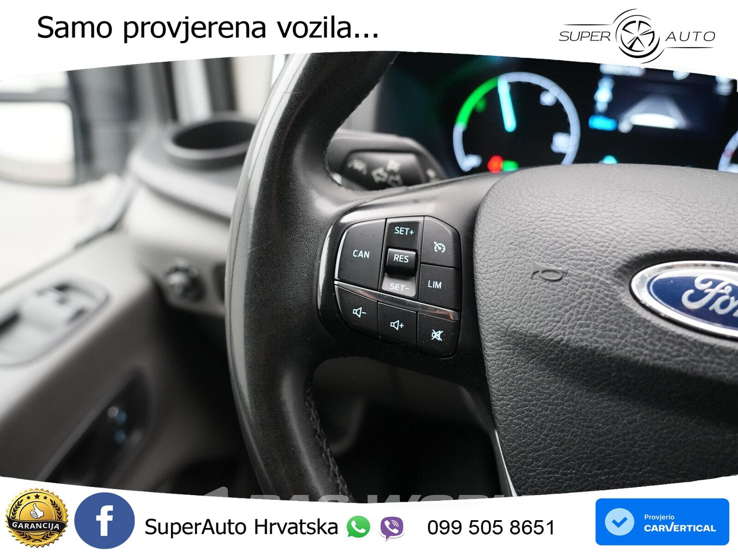 Ford e-Transit 184pk Elektrisch 68kWh 317KM WLTP L3H3 184 KS