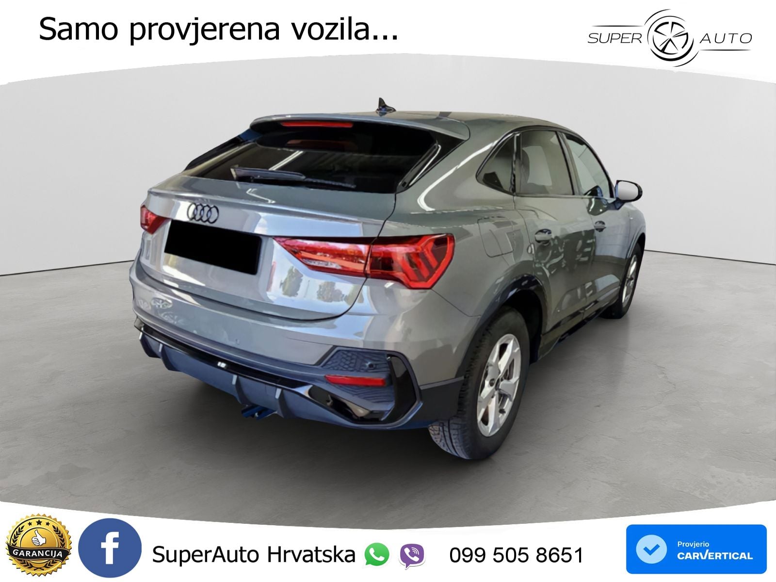 Audi Q3 Sportback 35 TFSI (150 KS) S tronic S line LED+GR SJED+ACC