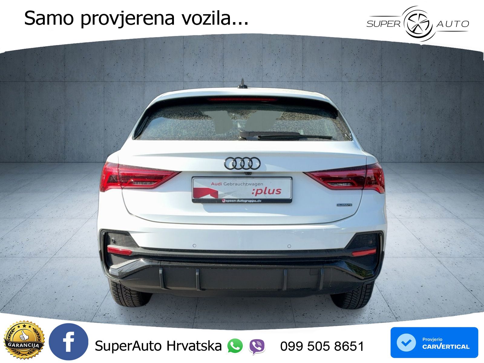Audi Q3 Sportback 40 TDI (200 KS) quattro S tronic S line
