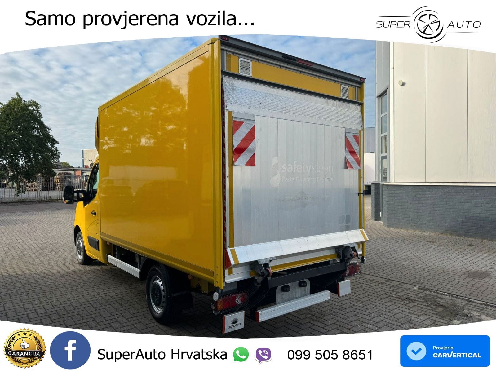 Renault Master Koffer mit Ladebordwand *Klima*Kamera 145 KS