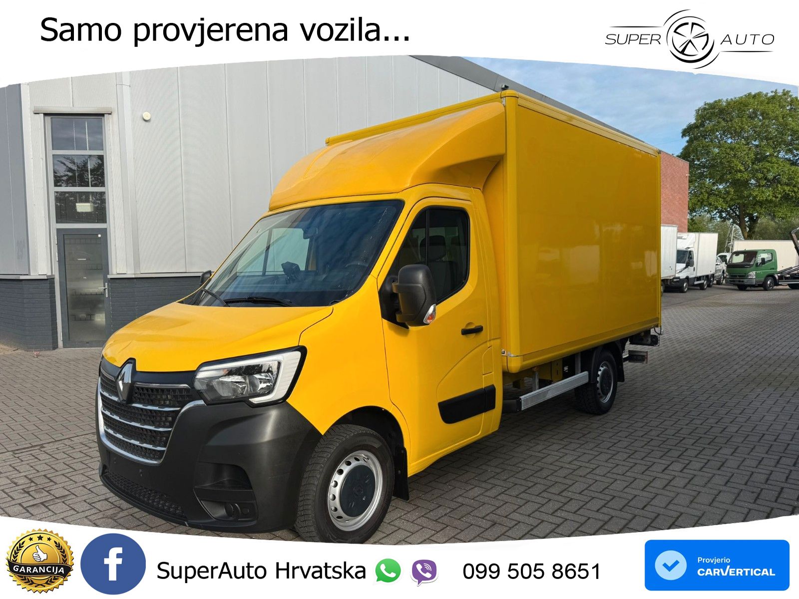 Renault Master Koffer mit Ladebordwand *Klima*Kamera 145 KS