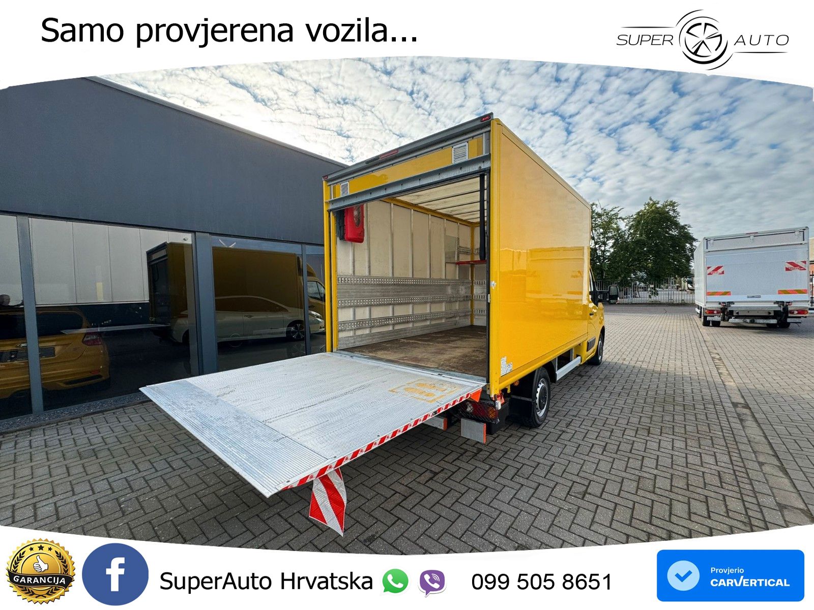Renault Master Koffer mit Ladebordwand *Klima*Kamera 145 KS