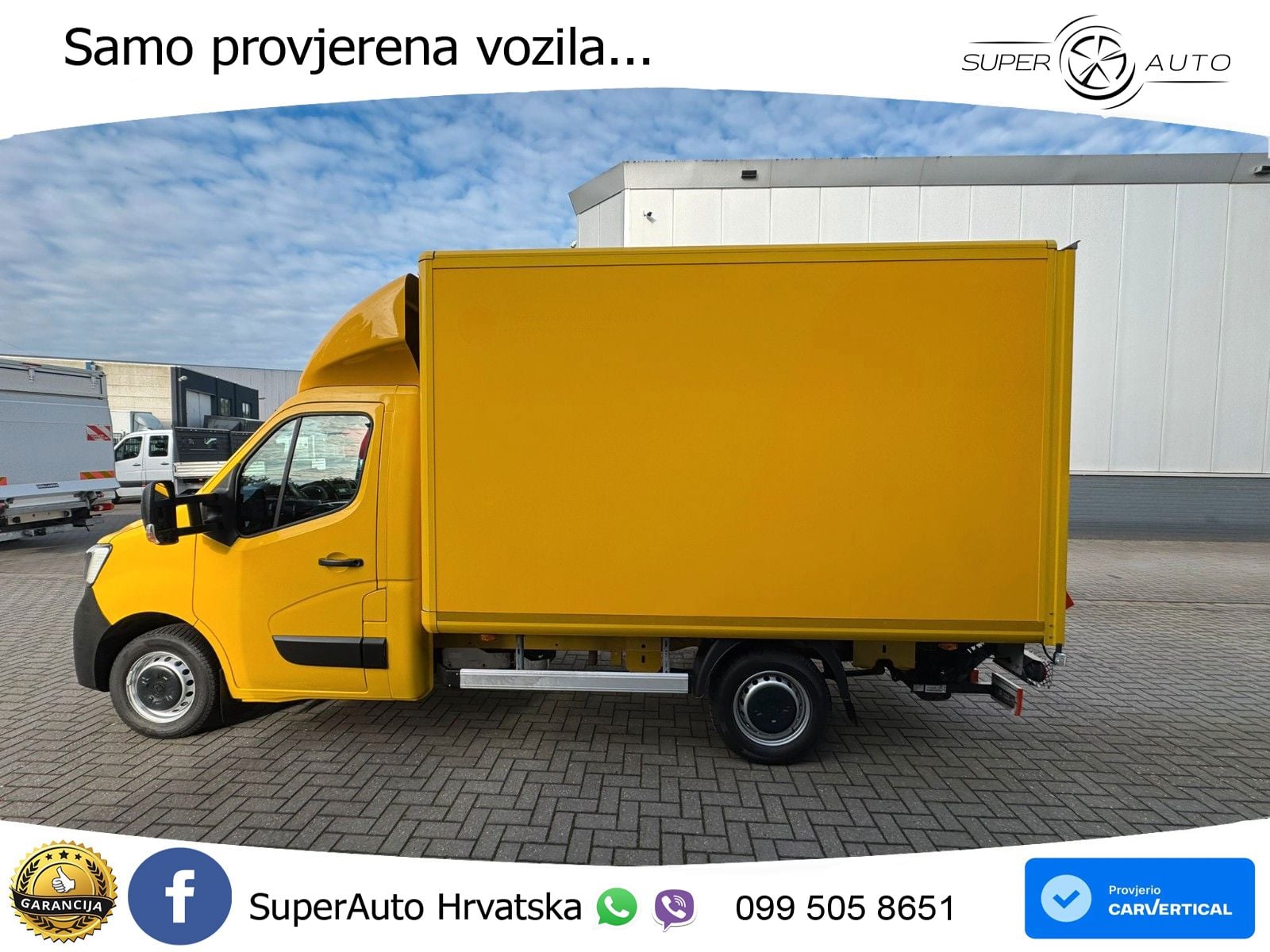 Renault Master Koffer mit Ladebordwand *Klima*Kamera 145 KS