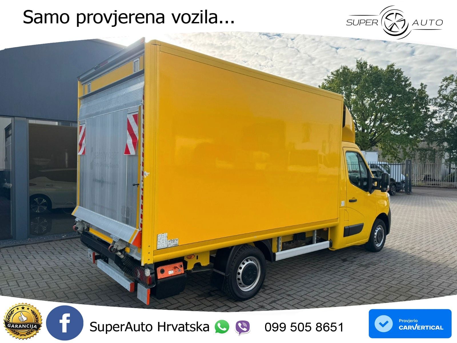 Renault Master Koffer mit Ladebordwand *Klima*Kamera 145 KS