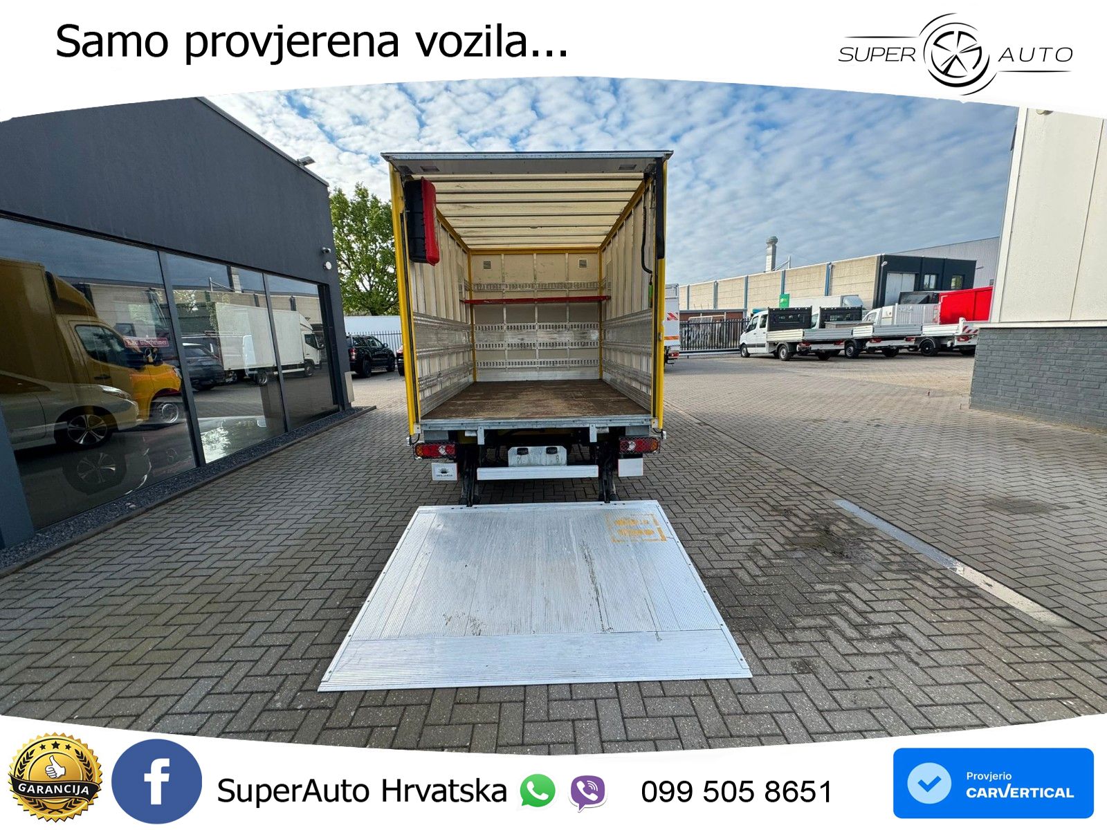 Renault Master Koffer mit Ladebordwand *Klima*Kamera 145 KS