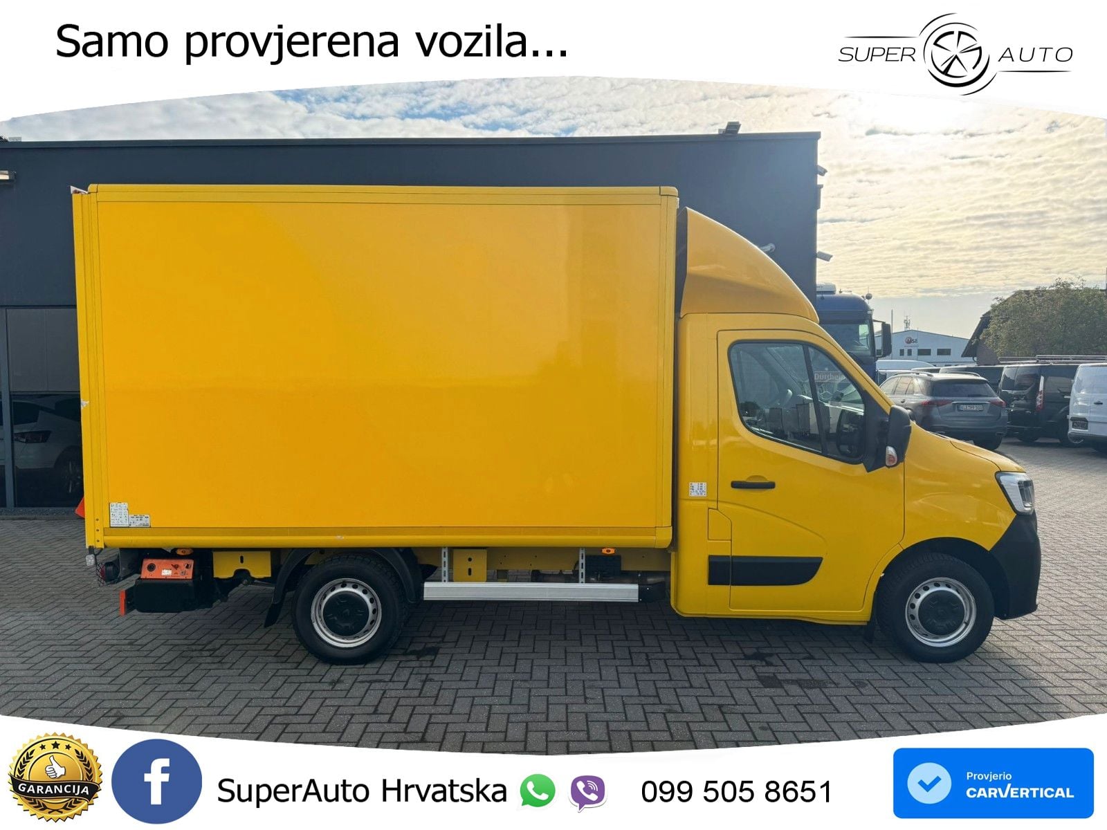 Renault Master Koffer mit Ladebordwand *Klima*Kamera 145 KS
