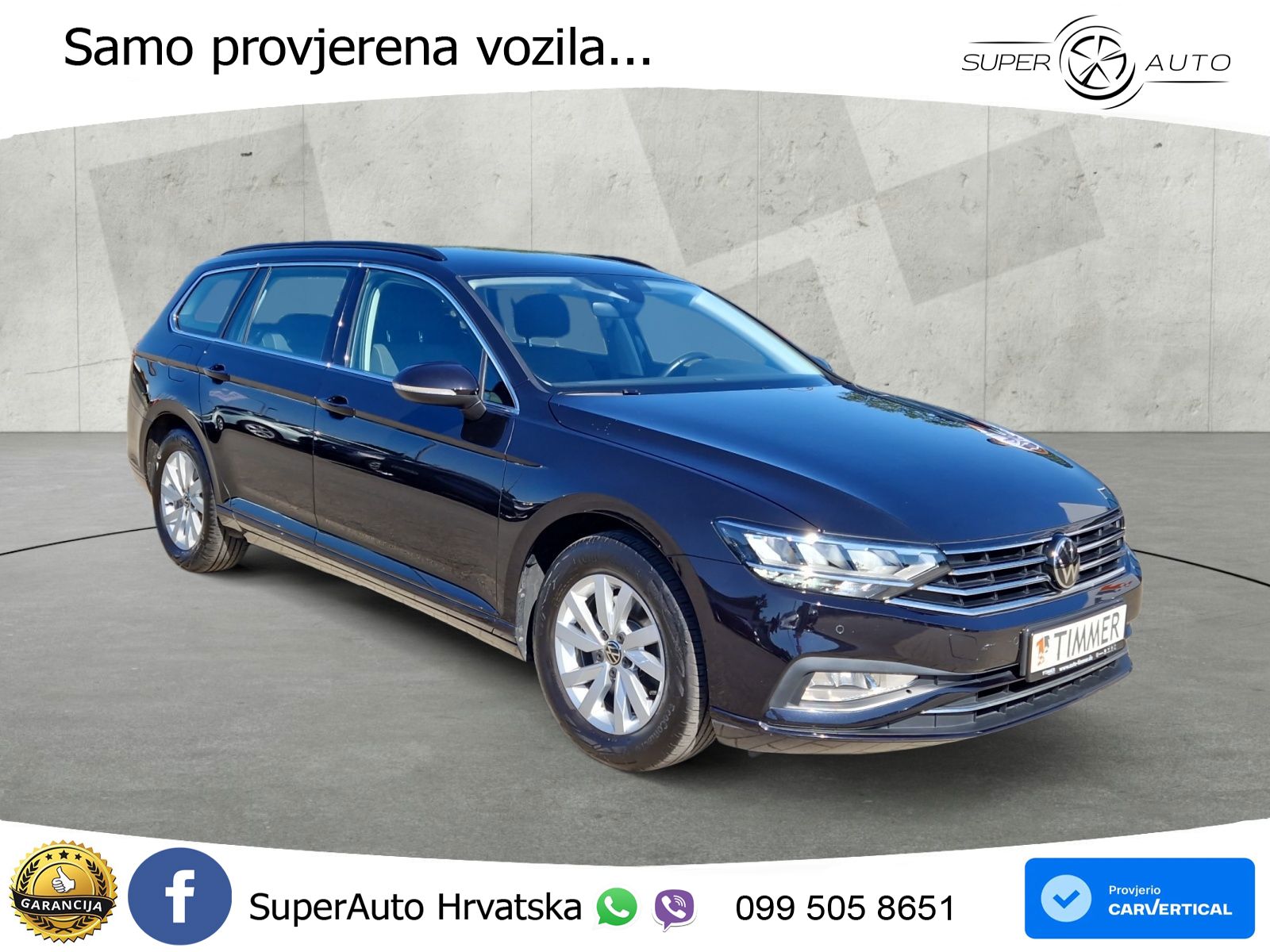 Volkswagen Passat Variant 2.0 TDI (150 KS) DSG Business LED+ACC