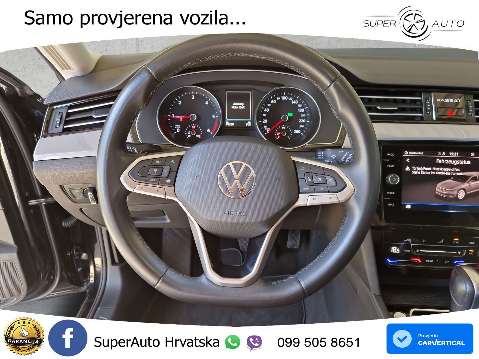 Volkswagen Passat Variant 2.0 TDI (150 KS) DSG Business LED+ACC