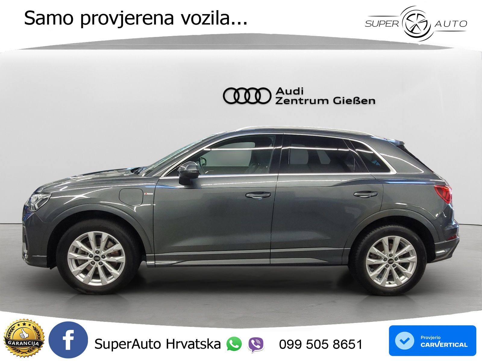 Audi Q3 45 TFSIe (245 KS) S tronic S line LED+GR SJED+ACC