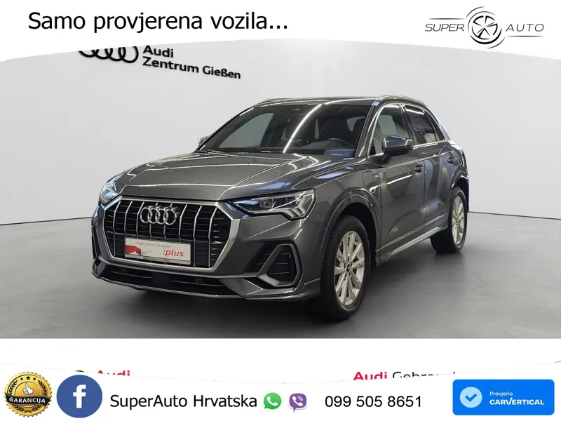Audi Q3 45 TFSIe (245 KS) S tronic S line LED+GR SJED+ACC