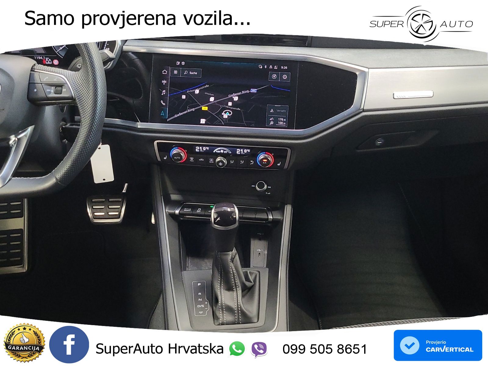 Audi Q3 45 TFSIe (245 KS) S tronic S line LED+GR SJED+ACC