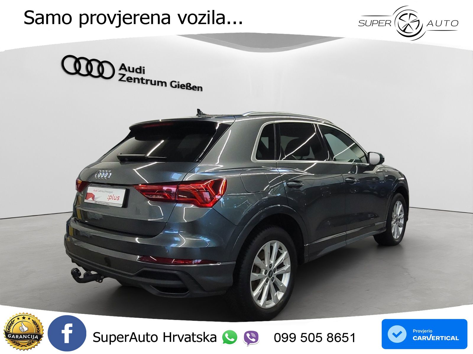 Audi Q3 45 TFSIe (245 KS) S tronic S line LED+GR SJED+ACC