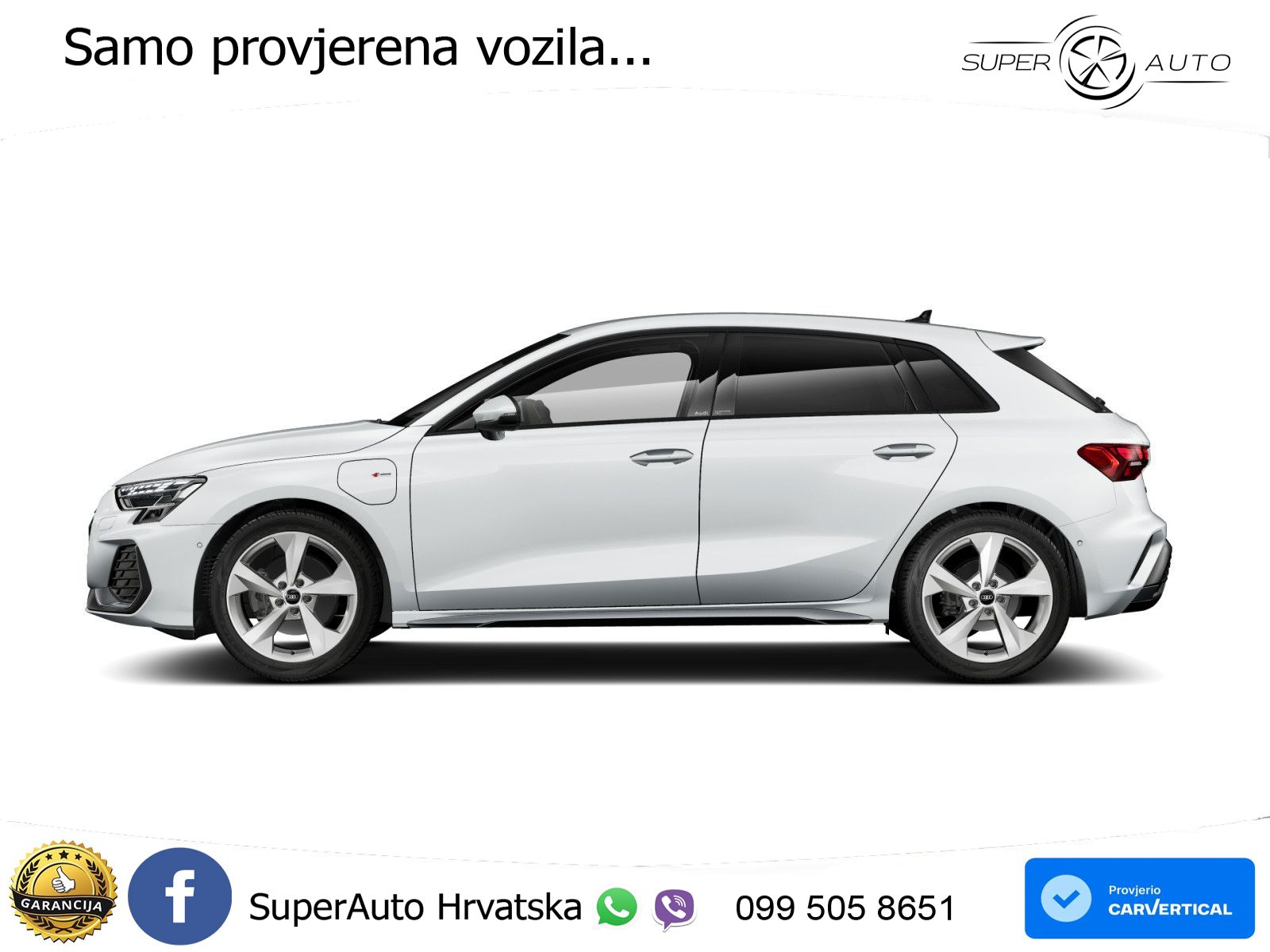 Audi A3 40 TFSIe (204 KS) S tronic S line LED+GR SJED+ACC