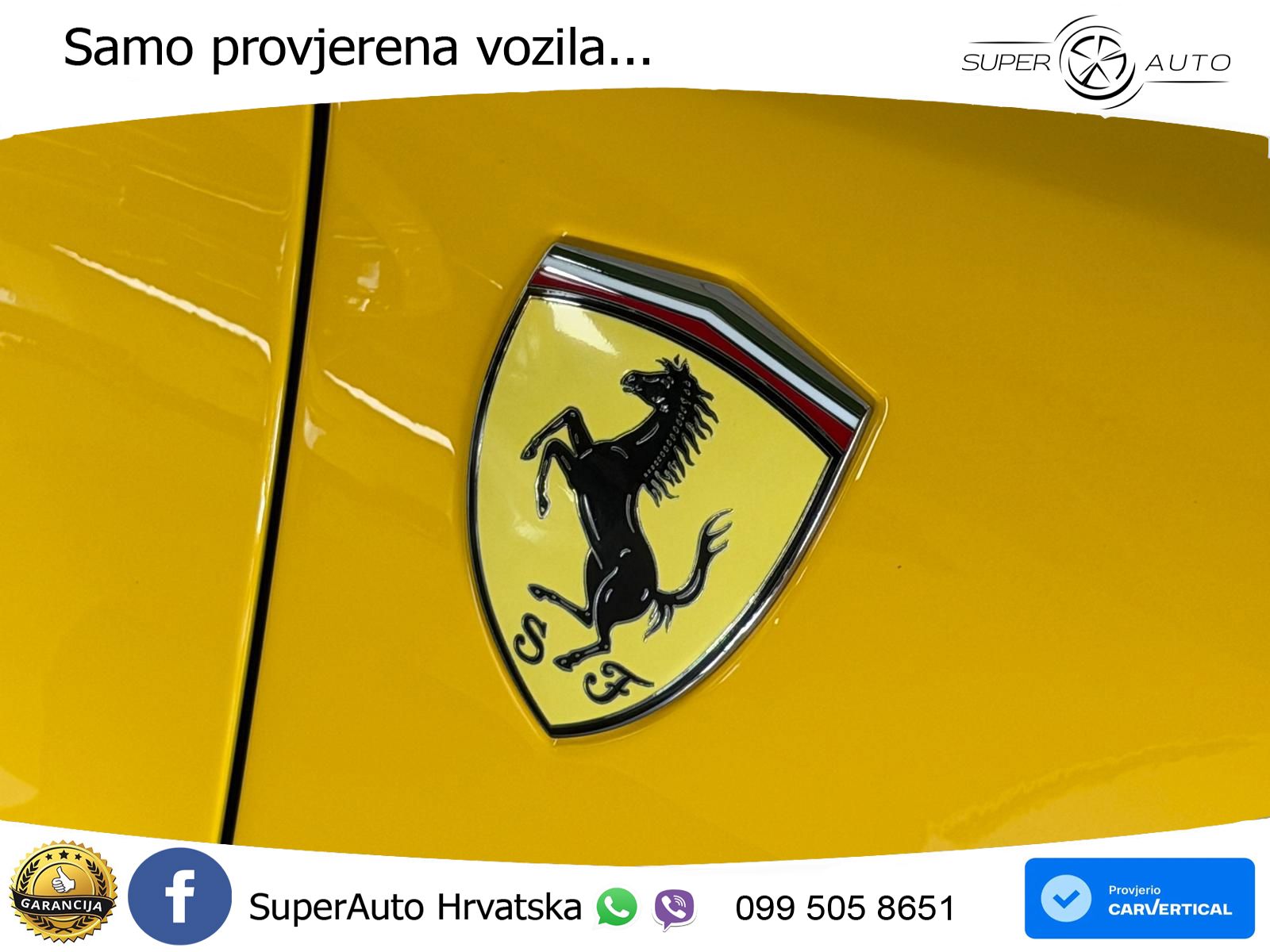 Ferrari 296 GTS 3.0 V6 (830 KS) F1 DCT LED+GR SJED+ACC