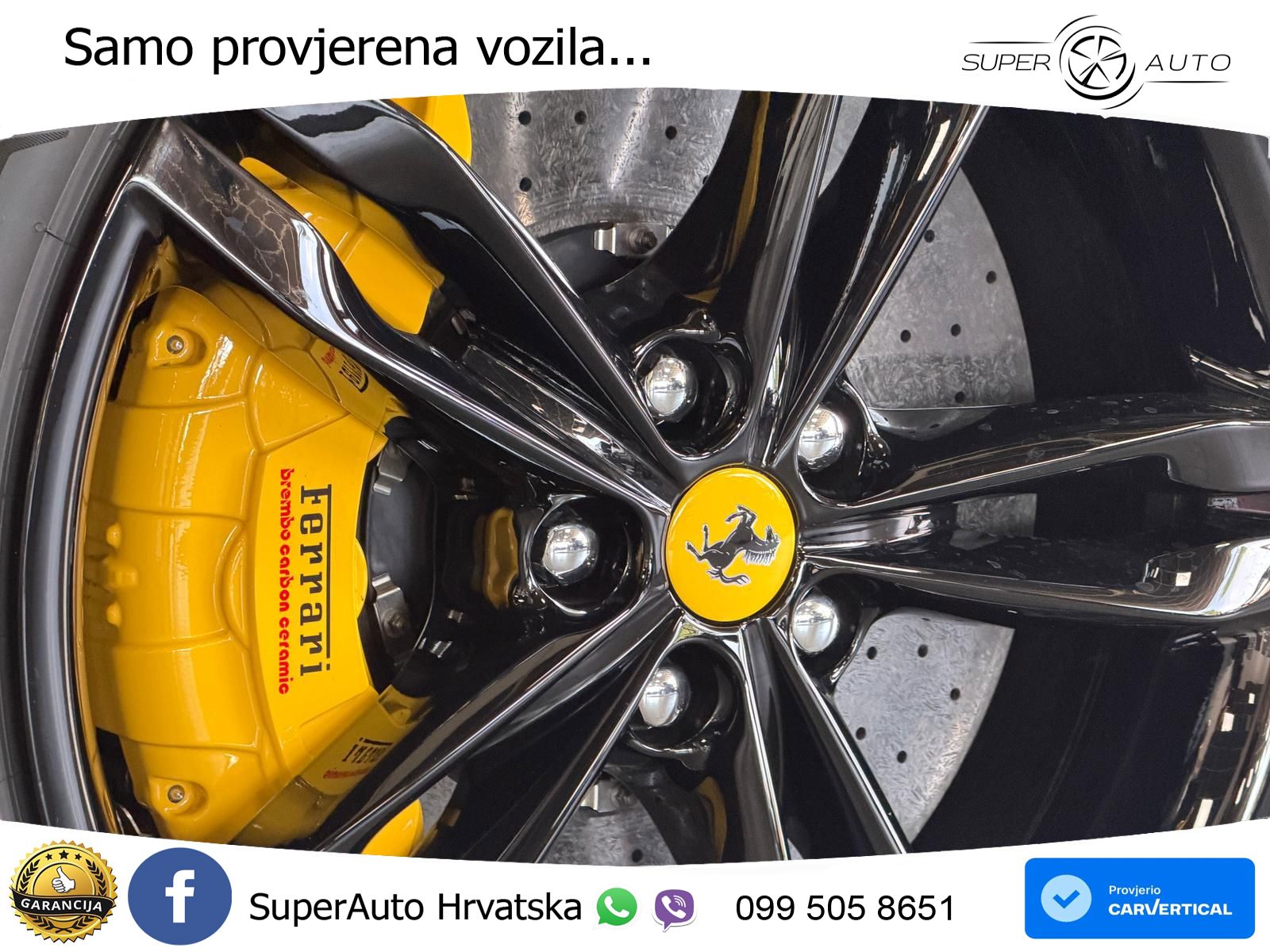 Ferrari 296 GTS 3.0 V6 (830 KS) F1 DCT LED+GR SJED+ACC