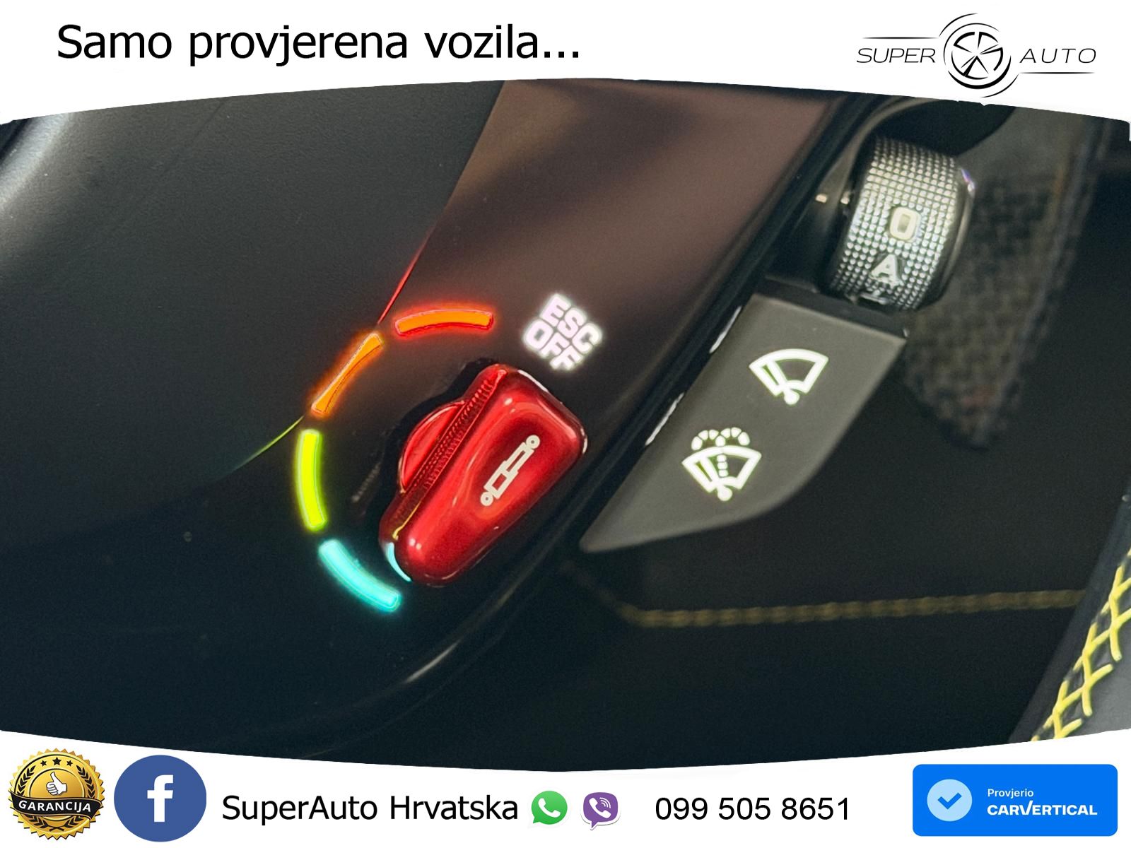 Ferrari 296 GTS 3.0 V6 (830 KS) F1 DCT LED+GR SJED+ACC
