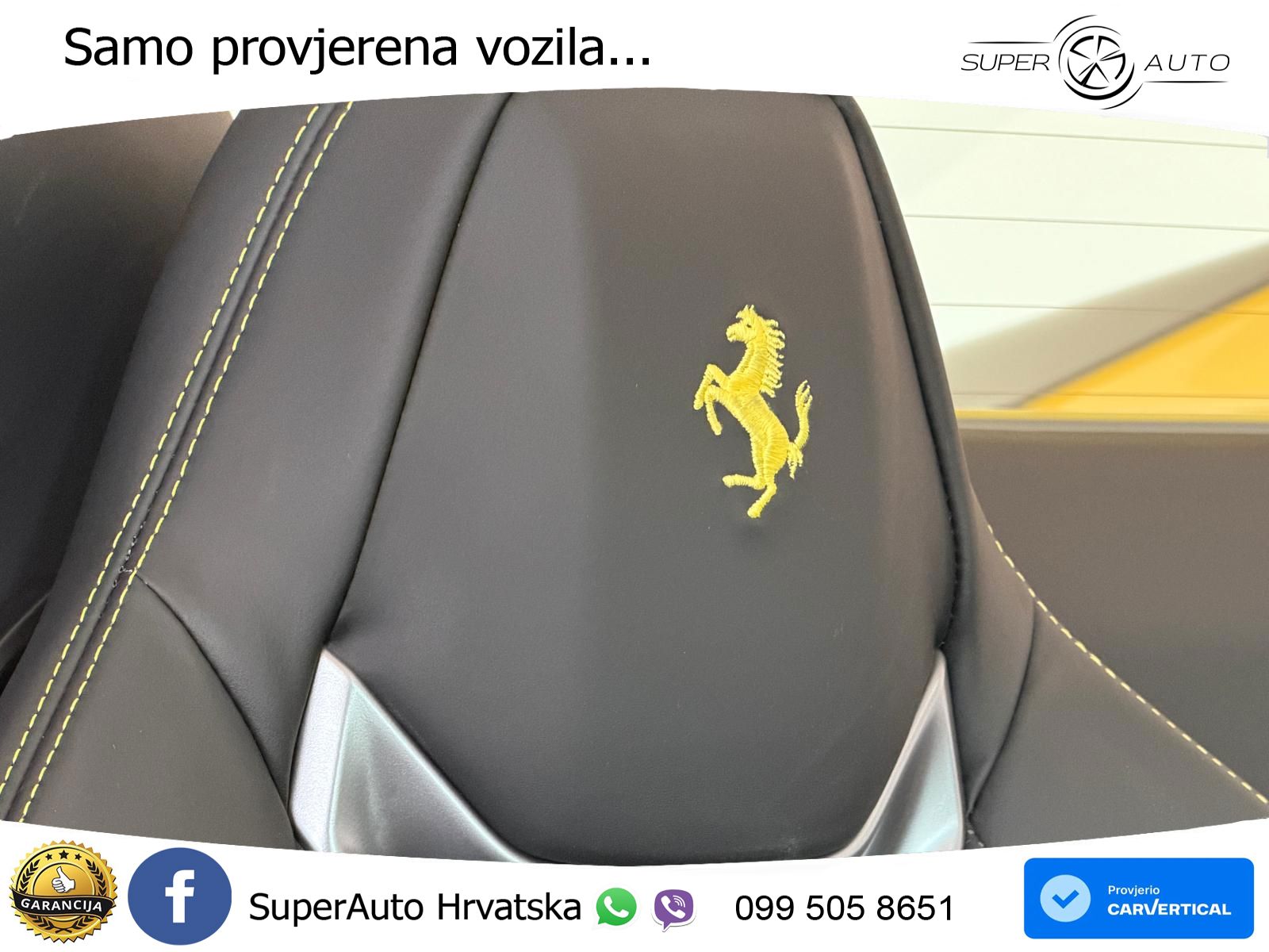 Ferrari 296 GTS 3.0 V6 (830 KS) F1 DCT LED+GR SJED+ACC